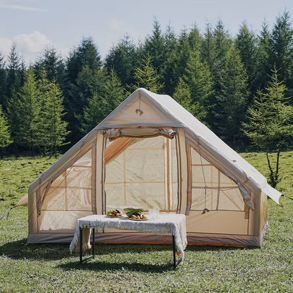 Inflatable Family Tent - Khaki, No Poles