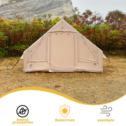 Inflatable Family Tent - Khaki, No Poles