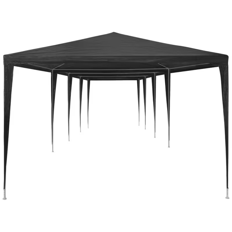 3x12m Event Shelter - Anthracite, Heavy-Duty